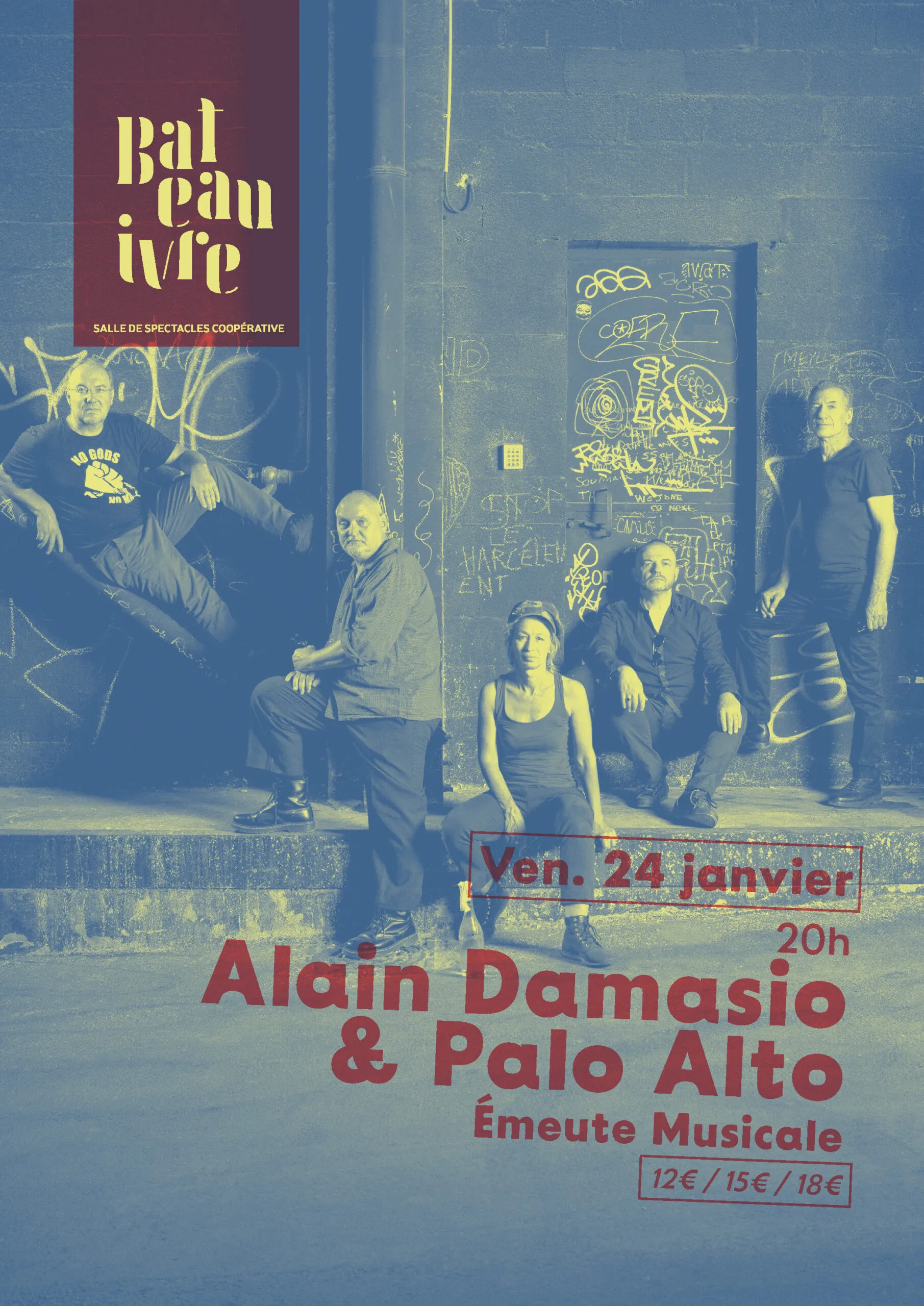 Alain Damasio & Palo Alto Émeute Musicale