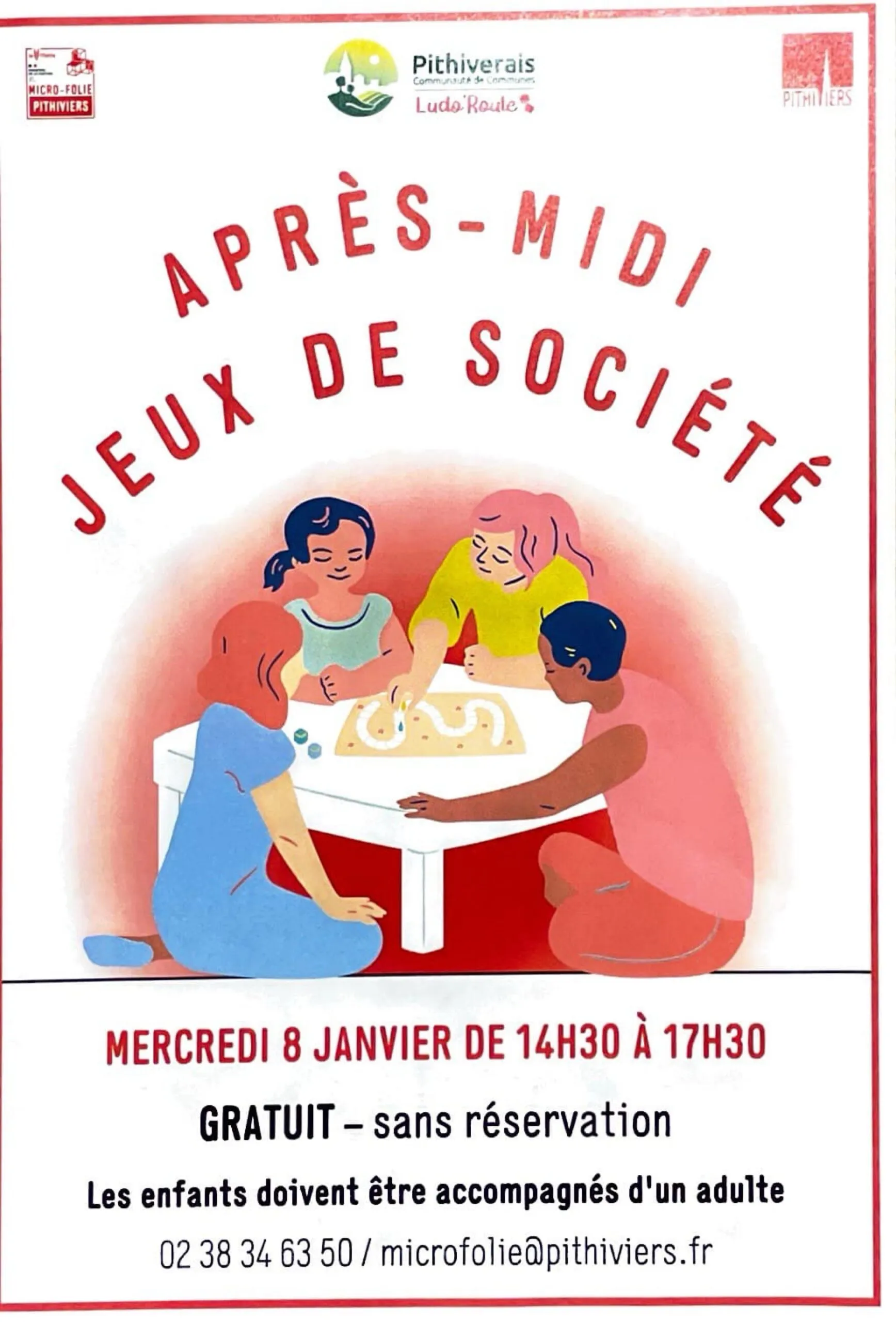 Après-midi jeux de société