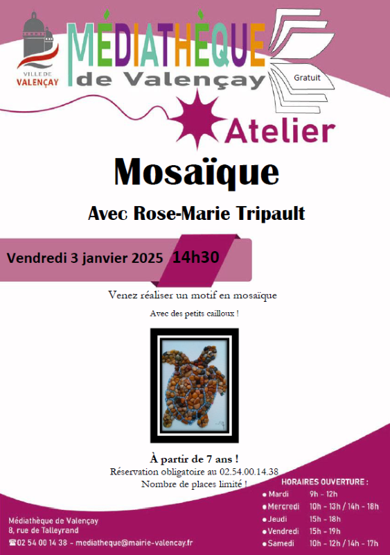 Atelier mosaïque