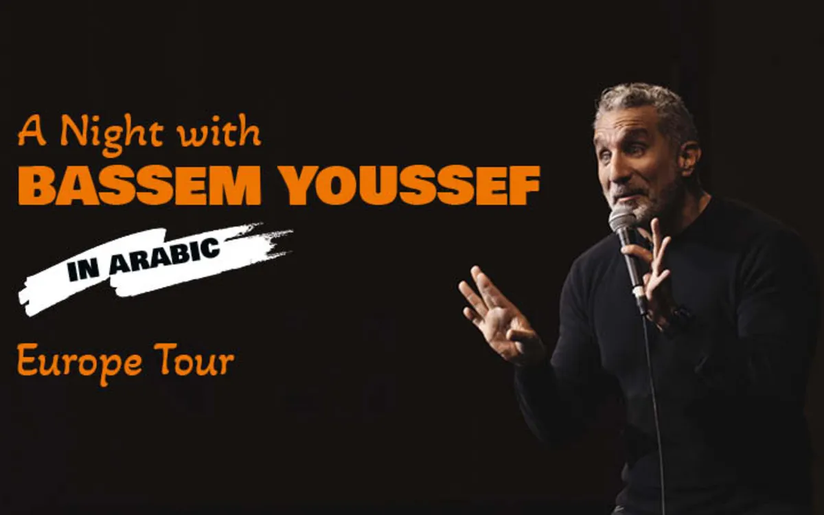 Bassem Youssef à la Salle Pleyel - A Night with Bassem Youssef (one man show) Salle Pleyel Paris