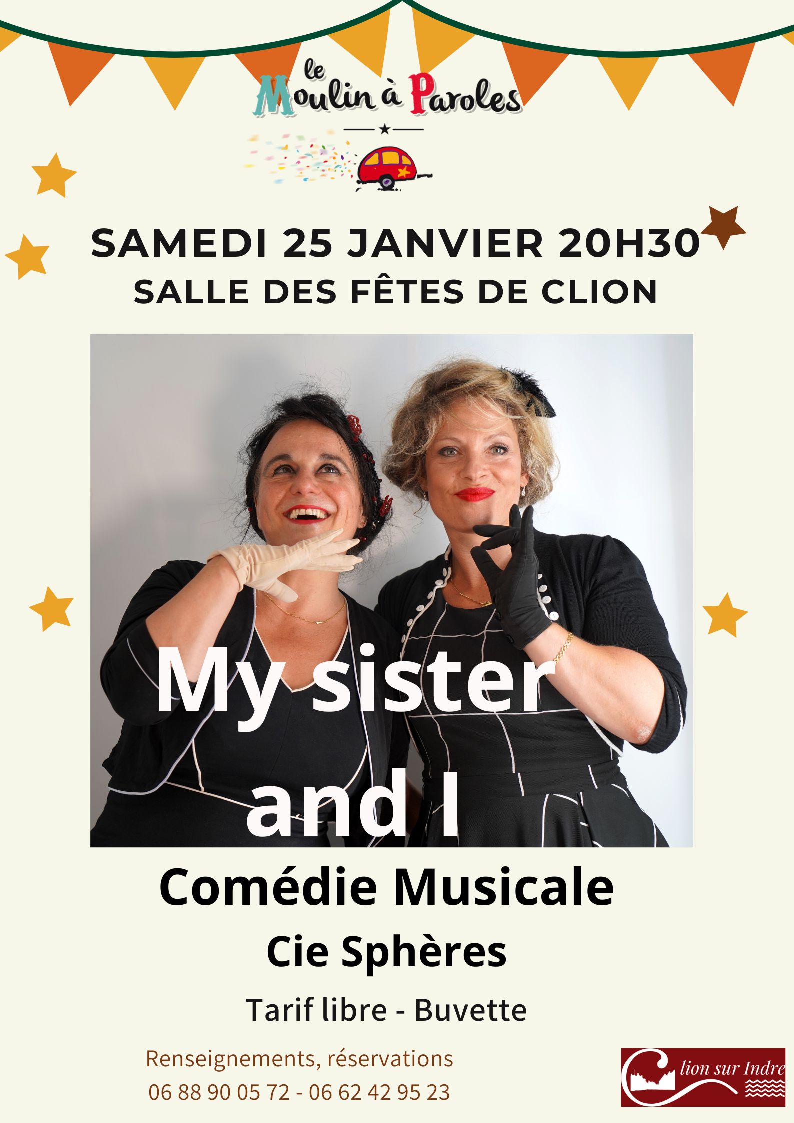 comédie musicale "My sister and I"