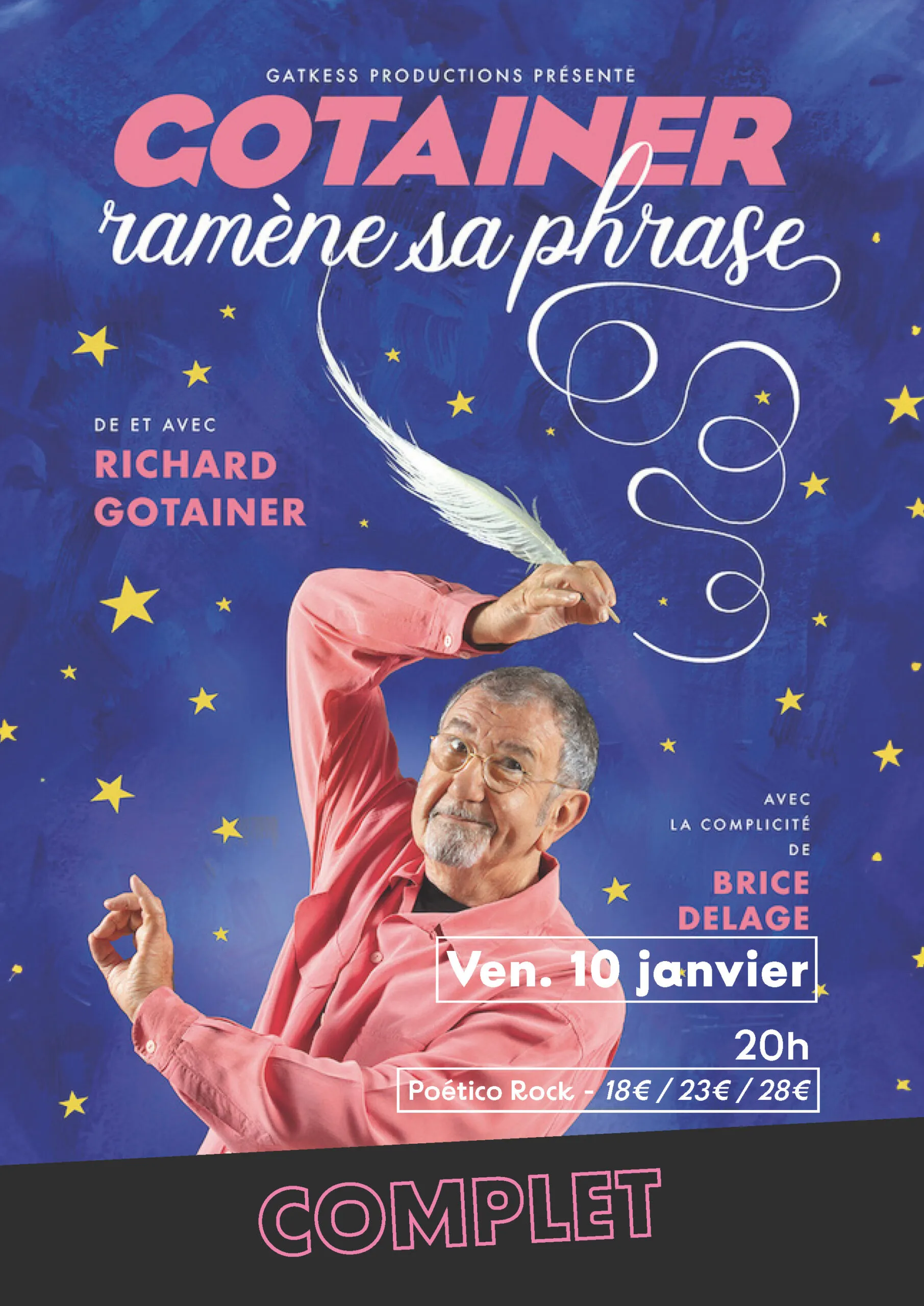 [Complet] Richard Gotainer Rramène sa phrase