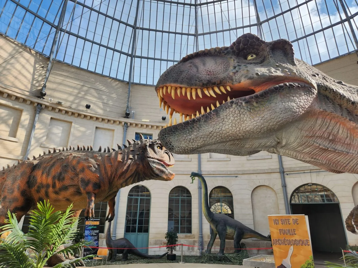 Expo découverte L'Histoire des Dinosaures Limoges