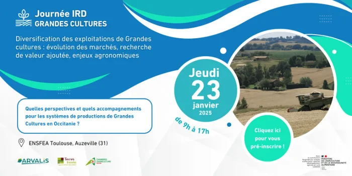 Journée IRD Grandes Cultures ENSFEA enseignement agricole