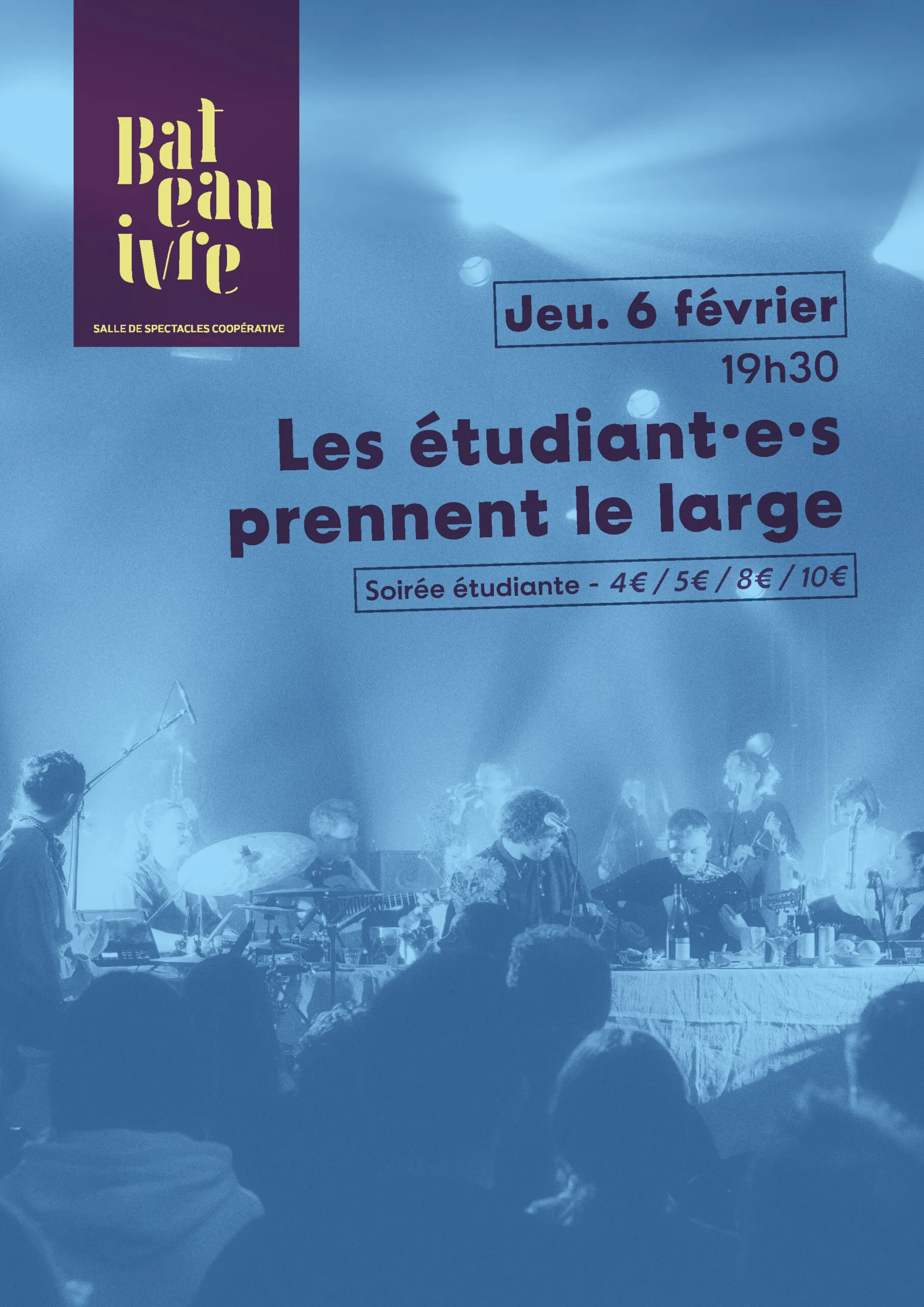 Les étudiants prennent le large Le Hic X La Tigre