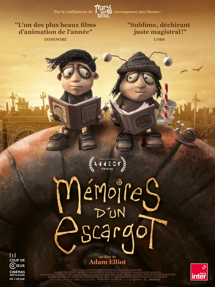 MÉMOIRES D'UN ESCARGOT — AVANT-PREMIÈRE Cinéma du TNB Rennes