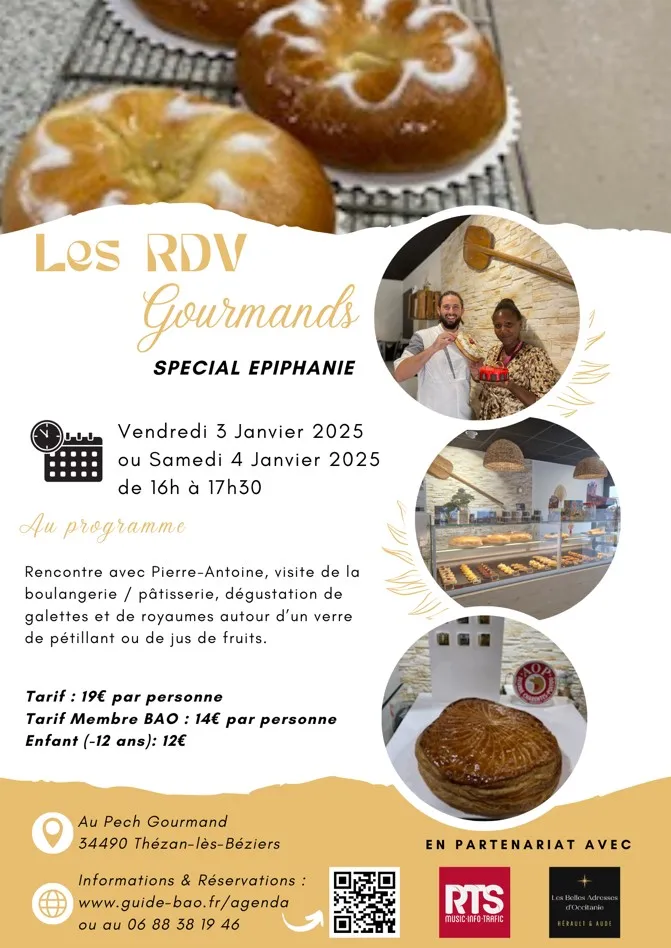 RENDEZ-VOUS GOURMAND GOÛTER GOURMAND DE L'ÉPIPHANIE