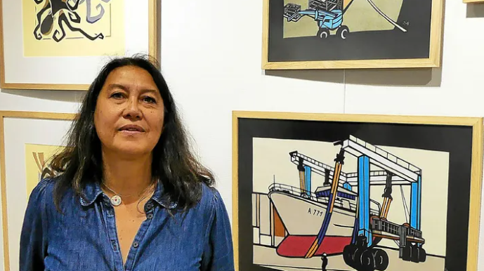 Lanester. L’artiste Anh Gloux expose ses oeuvres à la galerie La Rotonde