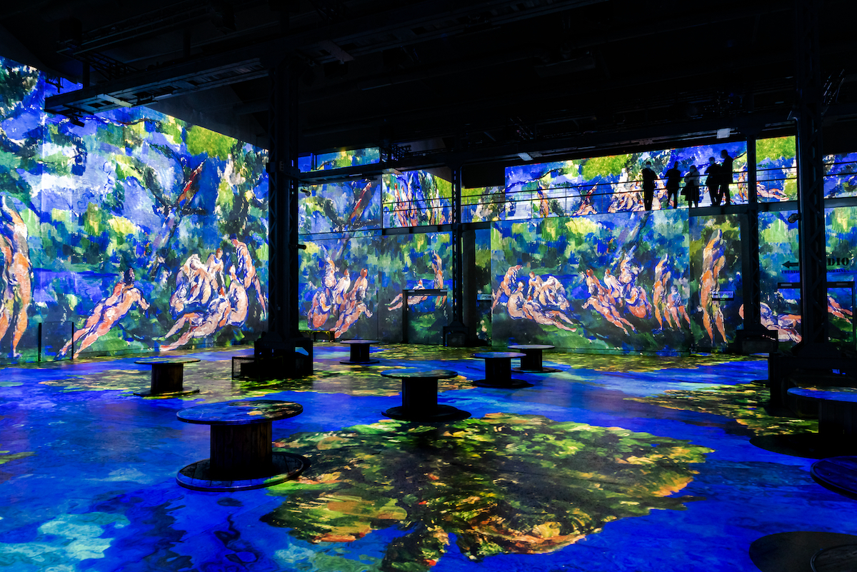 PARIS. CEZANNE À L’ATELIER DES LUMIÈRES