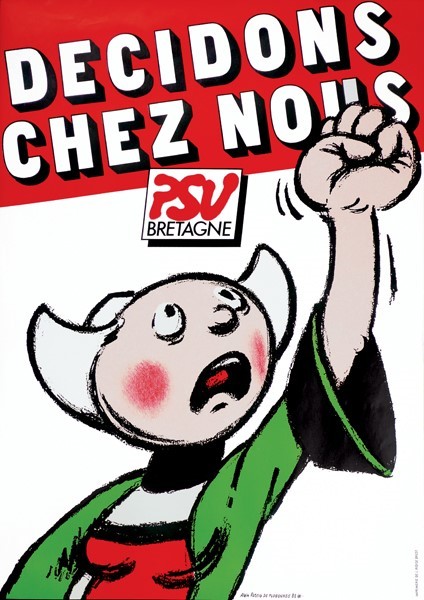 Bécassine Alain Le Quernec Décidons chez nous Bretagne PSU