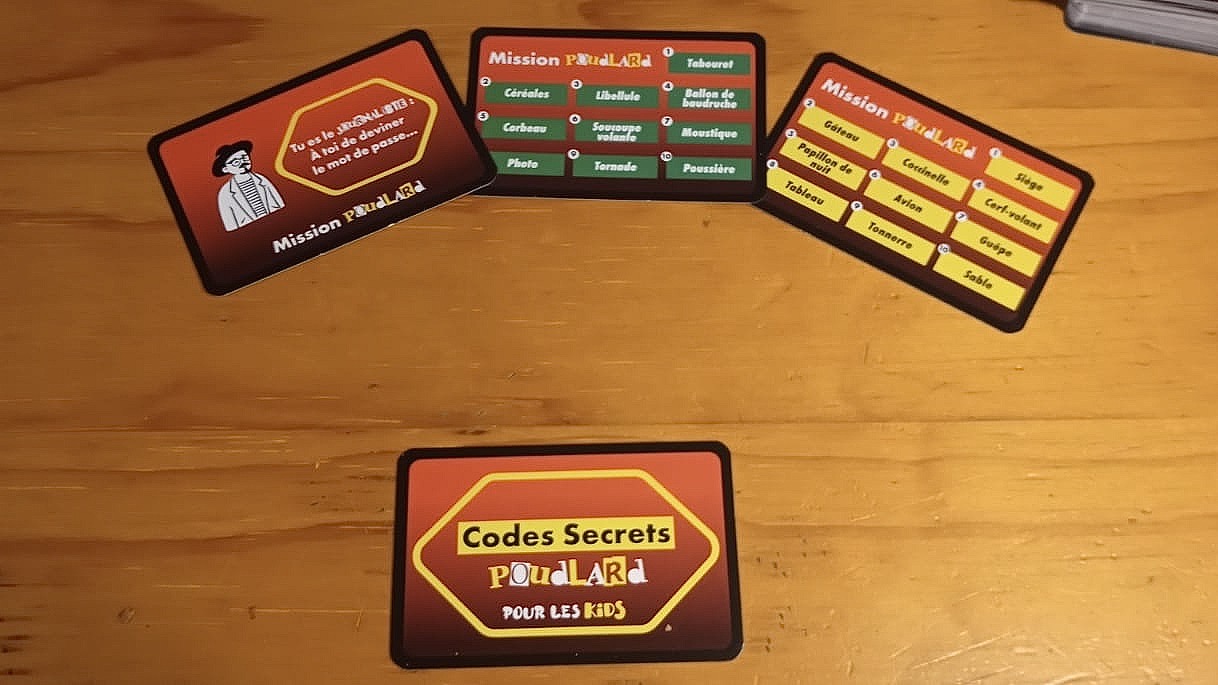 Cartes mission Little secret