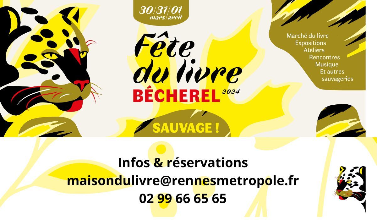 Bécherel Fête du livre, détente littéraire du 30 mars au 1er avril 2024