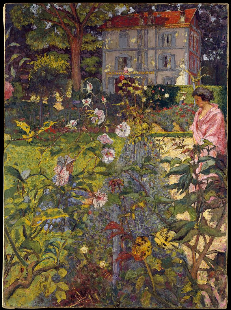 Jardin de vaucresson edouard vuillard