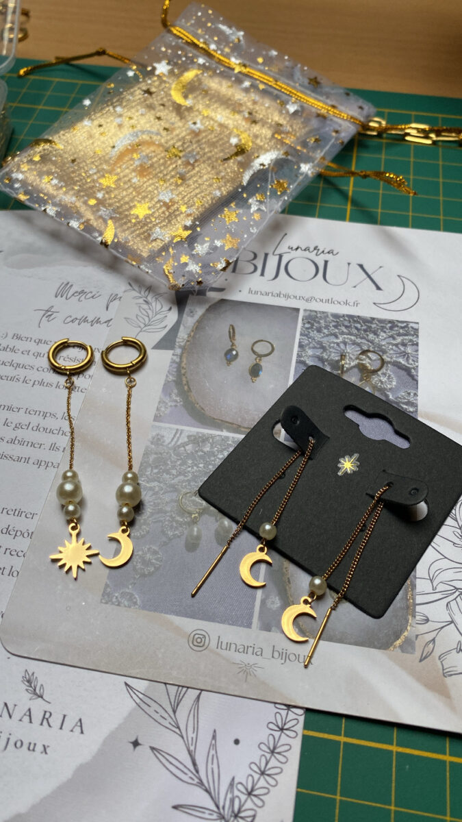 Rennes. La bijouterie lunaire de Lunaria Bijoux
