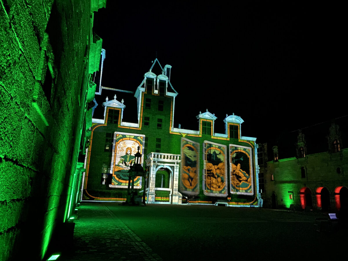 Château de Kerjean Finistère. Les nuits de Kerjean débutent le 10 juillet