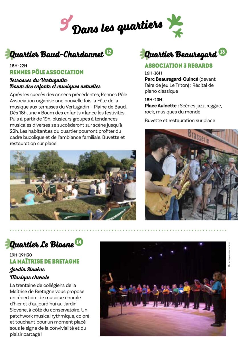 rennes fete musique