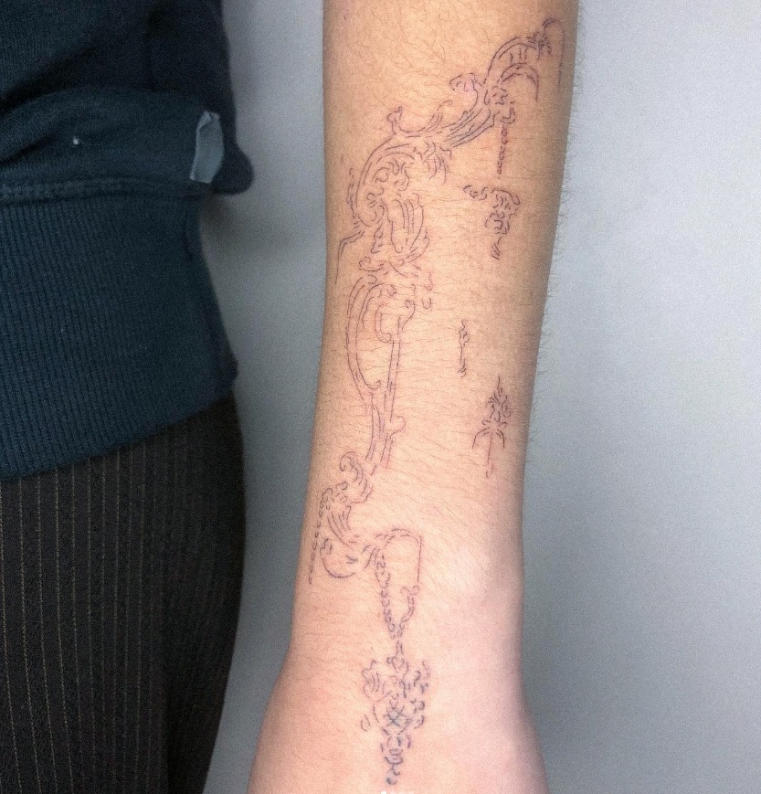 teawithsatan tattoo