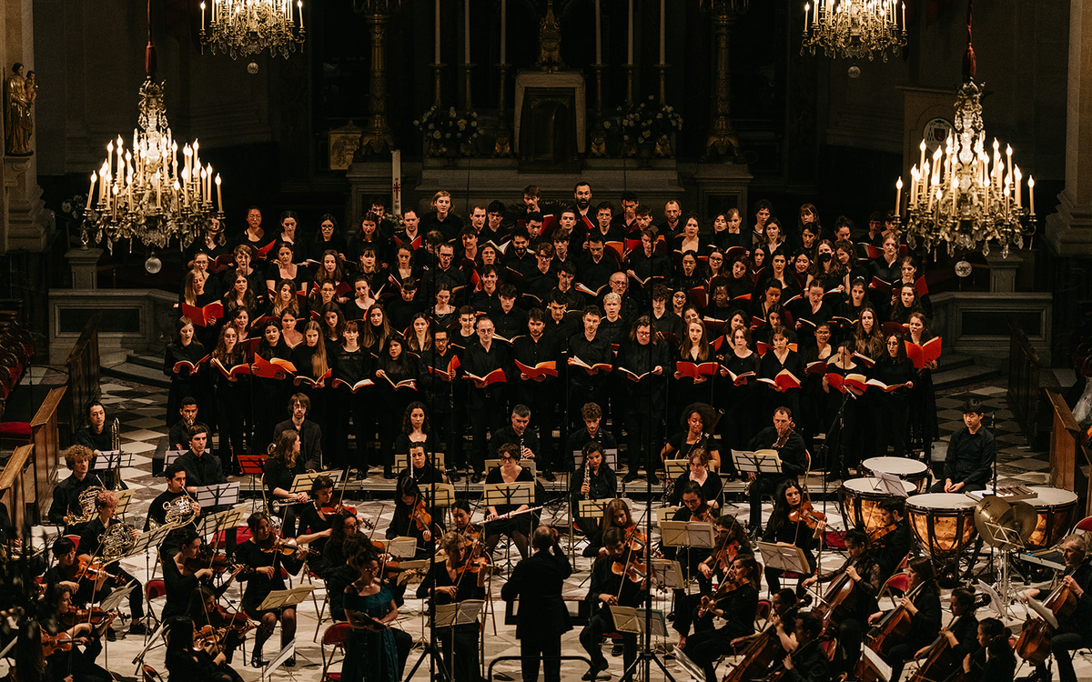 Concert Orchestre et Chœur des Universités de Paris Eglise Saint-Eustache Paris